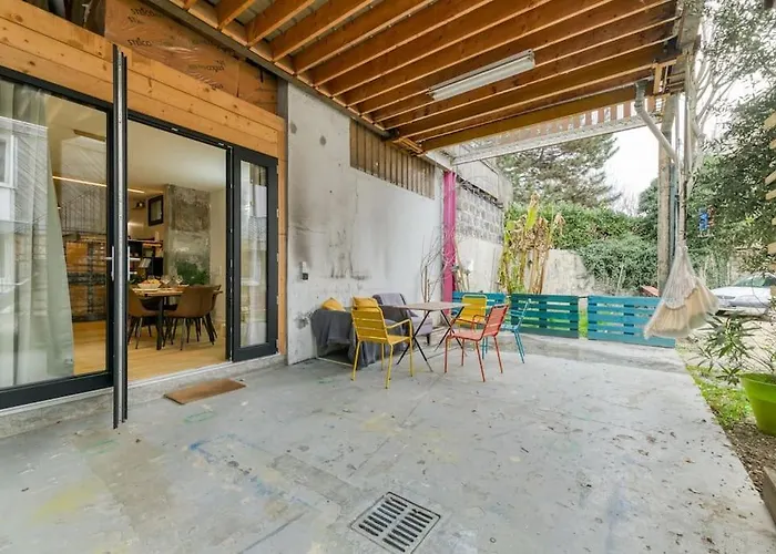 Loft Urban Garden: 4 People - Wifi Fiber - Terrace