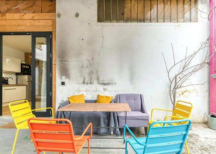Loft Urban Garden: 4 People - Wifi Fiber - Terrace