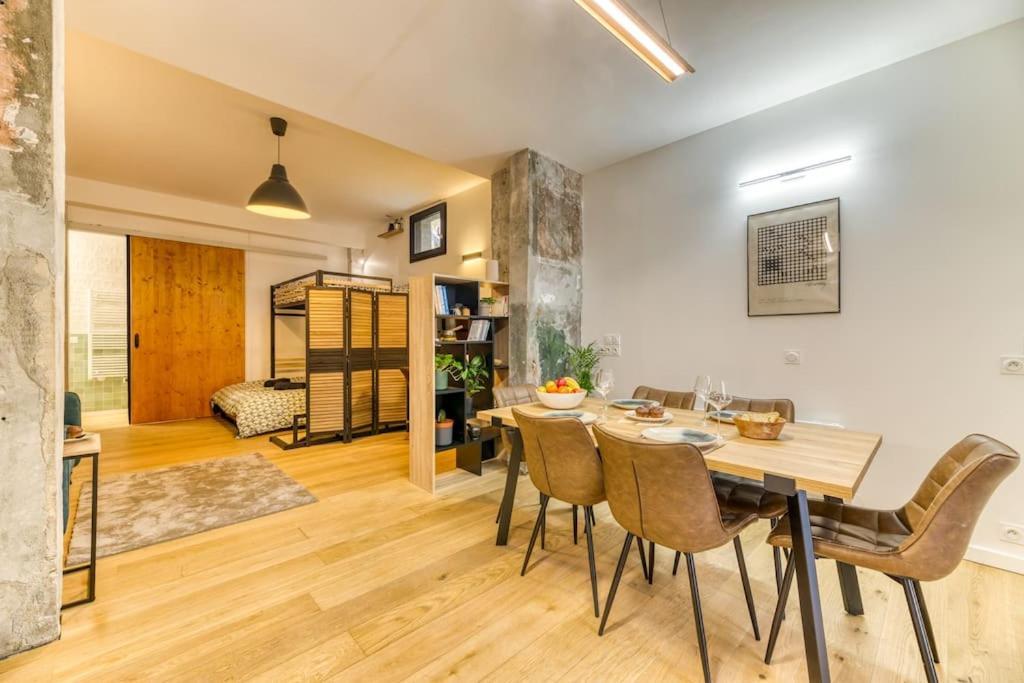 Loft Urban Garden: 4 People - Wifi Fiber - Terrace Apartment *